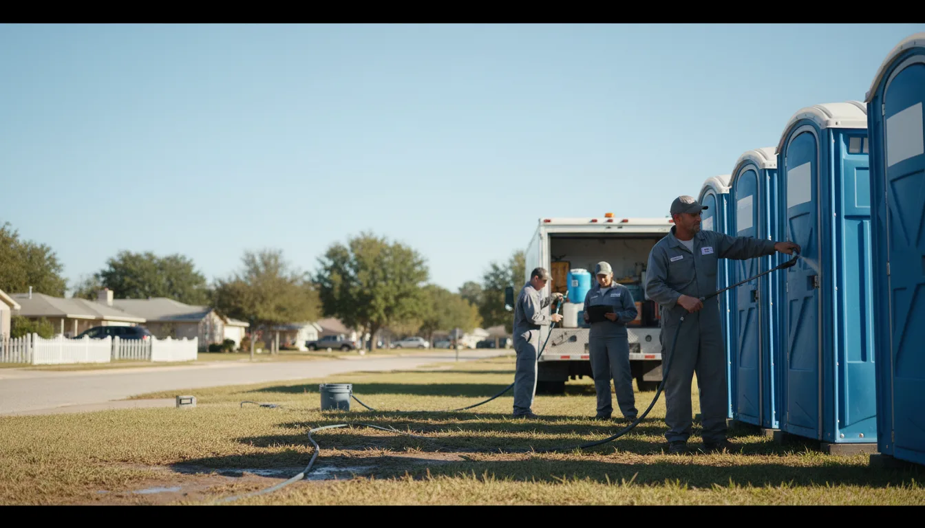 Long-Term Portable Toilet Rental in Oneida, IL near me